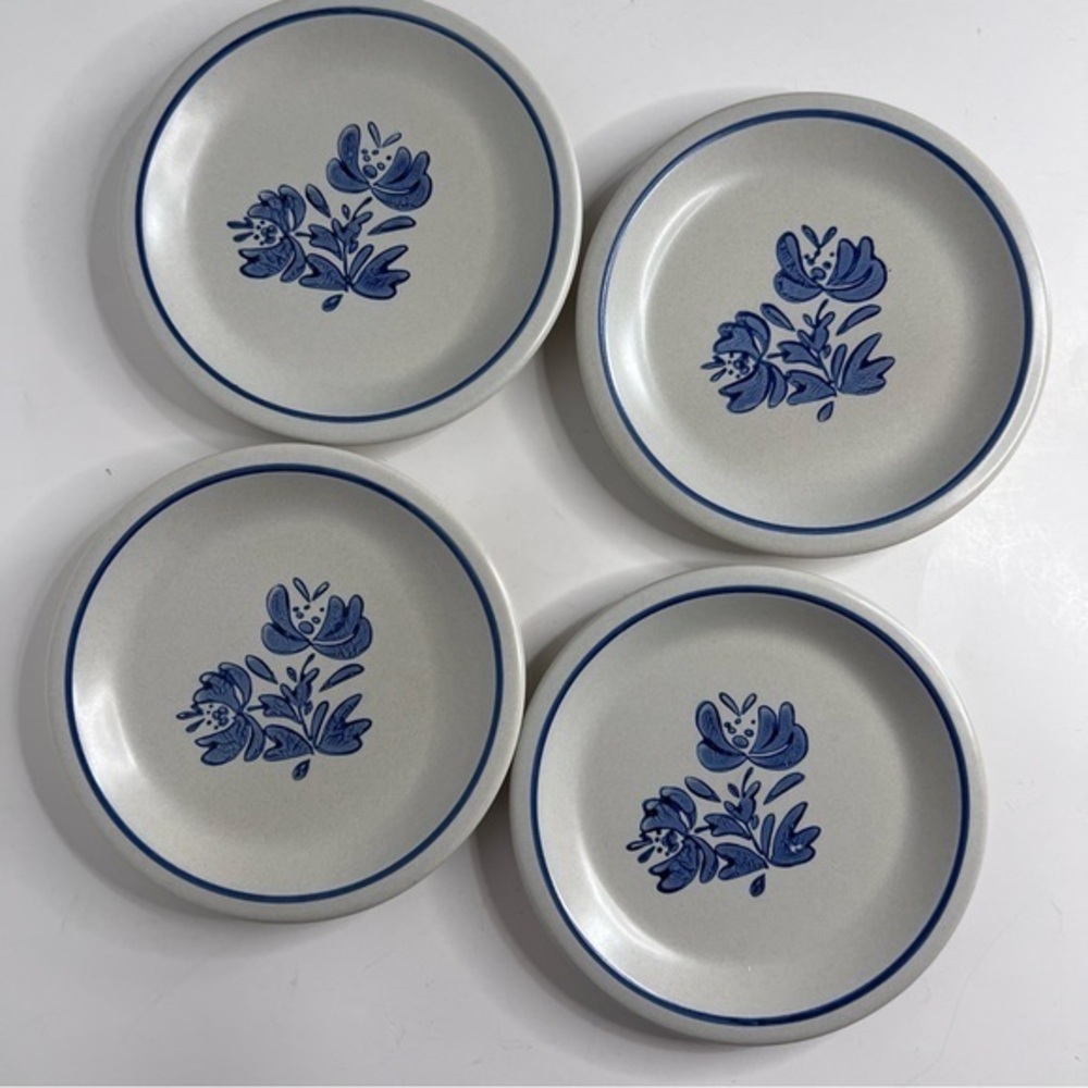PFALTZGRAFF® Yorktowne Set of 4 Bread Dessert Tapas Lunch Serving Plates  New